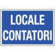 Cartello informazione LOCALI CONTATORI