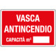 Cartello informazione VASCA ANTINCENDIO
