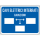 Cartello informazione cavi ELETTRICI INTERRATI GIUN.