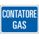 Cartello informazione CONTATORE GAS