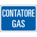 Cartello informazione CONTATORE GAS