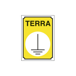 Cartello TERRA con simbolo