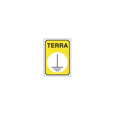 Cartello TERRA con simbolo