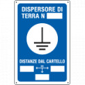 Cartello DISPERSORE DI TERRA N.