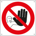 Cartello divieto di accesso