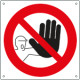 Cartello divieto di accesso