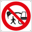 Cartello divieto passare sostare