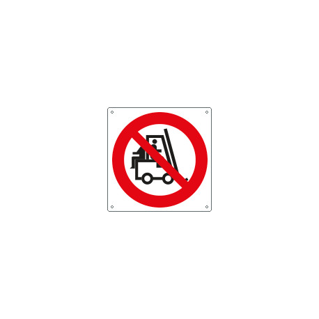 Cartello divieto vietato trasp. persone