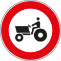 Disco rifr NF 62 TRANSITO vietato MACCHINE AGRICOLE