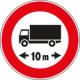 Disco rifr NF 67 TRANSITO vietato LUNGHEZZA m:___