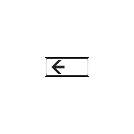 Tabella aggiuntiva rifrangente INIZIO(CANTIERI)