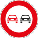 Cartello HI NF 48 divieto SORPASSO