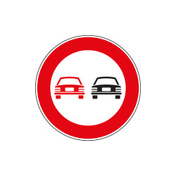 Cartello HI NF 48 divieto SORPASSO