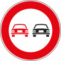 Cartello HI NF 48 divieto SORPASSO