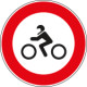 Cartello NF 56 TRANSITO vietato MOTOCICLI