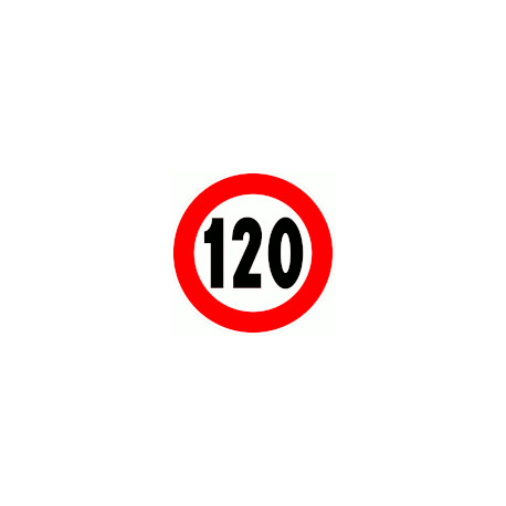 Cartello NF 50 LIMITE VELOCITA'KM120