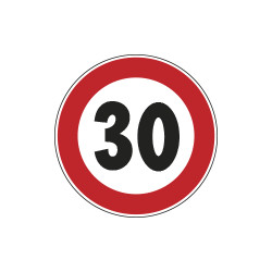 Cartello NF 50 LIMITE VELOCITA'KM 30