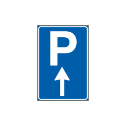 Cartello NF 77 PARCHEGGIO AVANTI