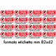 Etichetta autoadesiva VIETATO APRIRE ai non autorizzati EN ISO 7010
