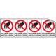 Foglio n. 4 etichette adesive non aprire prima. . EN ISO 7010