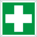 Cartello emergenza primo soccorso solo simbolo EN ISO 7010