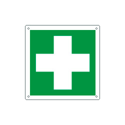 Cartello emergenza primo soccorso solo simbolo EN ISO 7010