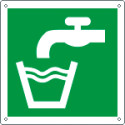 Cartello solo simbolo acqua potabile EN ISO 7010