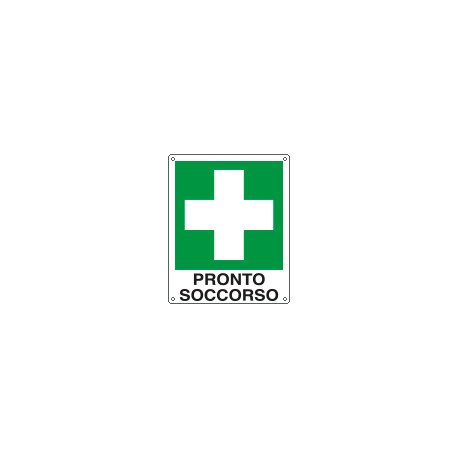 Cartello emergenza pronto soccorso UNI ISO 7010