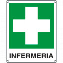 Cartello emergenza infermeria UNI ISO 7010