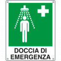 Cartello doccia di emergenza UNI ISO 7010