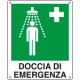 Cartello doccia di emergenza UNI ISO 7010