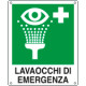 Cartello lavaocchi di emergenza UNI ISO 7010