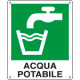 Cartello emergenza acqua potabile EN ISO 7010