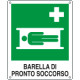 Cartello sicurezza barella di pronto soccorso UNI ISO 7010