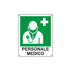 Etichetta personale medico EN ISO 7010