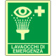 Cartello lavaocchi di emergenza EN ISO 7010
