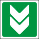 Etichetta d'identificazione senso apertura porte con maniglione antip.
