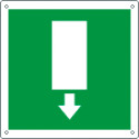 Cartello informazione uscita di emergenza