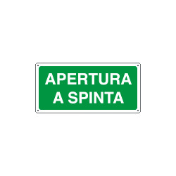 Etichetta adesiva apertura a spinta