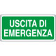 Cartello uscita di emergenza