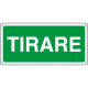 Etichetta adesiva tirare
