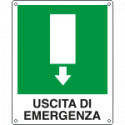 Cartello uscita di emergenza