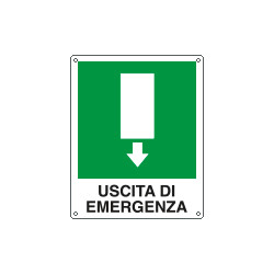 Cartello uscita di emergenza