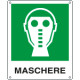 Etichetta adesiva maschere