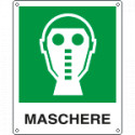Etichetta adesiva maschere