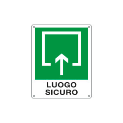 Cartello LUOGO SICUREZZA