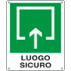 Cartello LUOGO SICUREZZA
