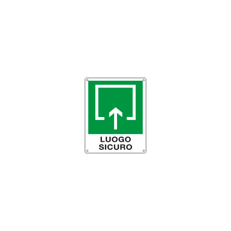 Cartello LUOGO SICUREZZA