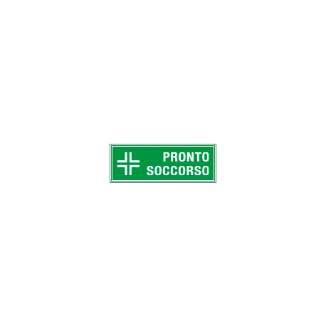 Cartello aziendale Pronto soccorso