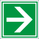 Cartello VERDE freccia di direzione